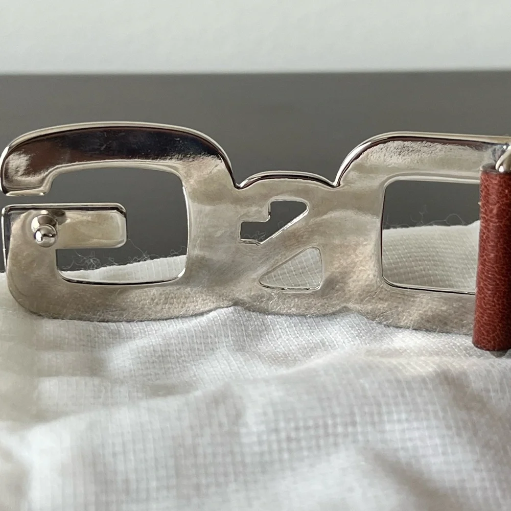 Dolce & Gabbana Vintage Brown Leather Belt - Picture 3 of 9